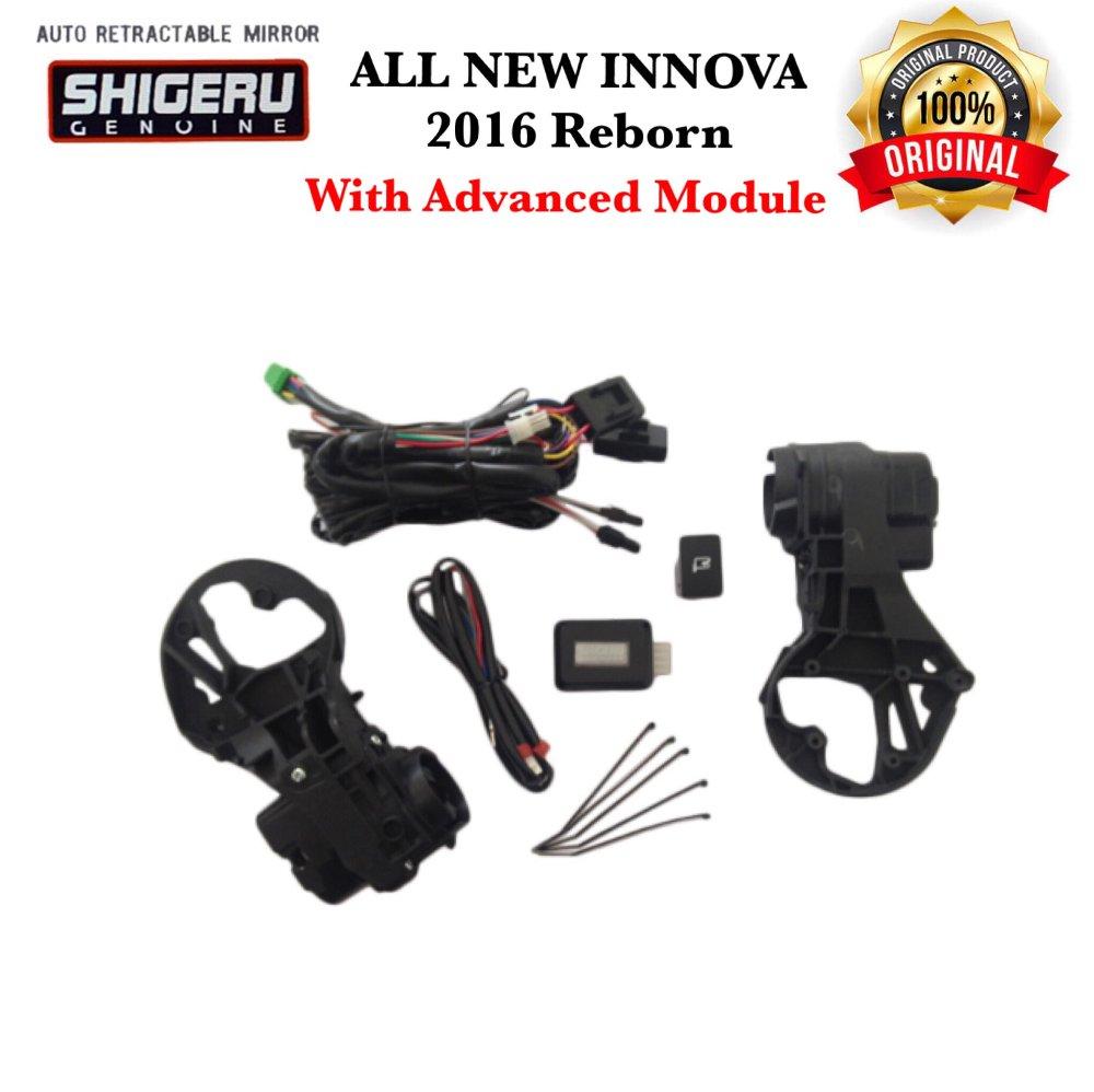 Spion Lipat Elektrik Otomatis Mobil Auto Retract Mirror Kit Electric Modul SHIGERU for ALL NEW KIJANG INNOVA 2016 Reborn (Include Advanced Module)