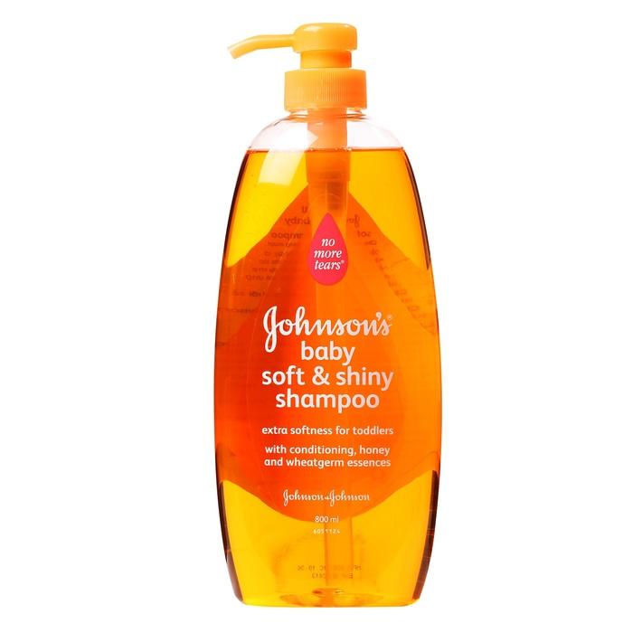 Diskon 10%!! Johnson'S Baby Shampoo Soft And Shiny - 800 Ml Malaysia - ready stoC-K