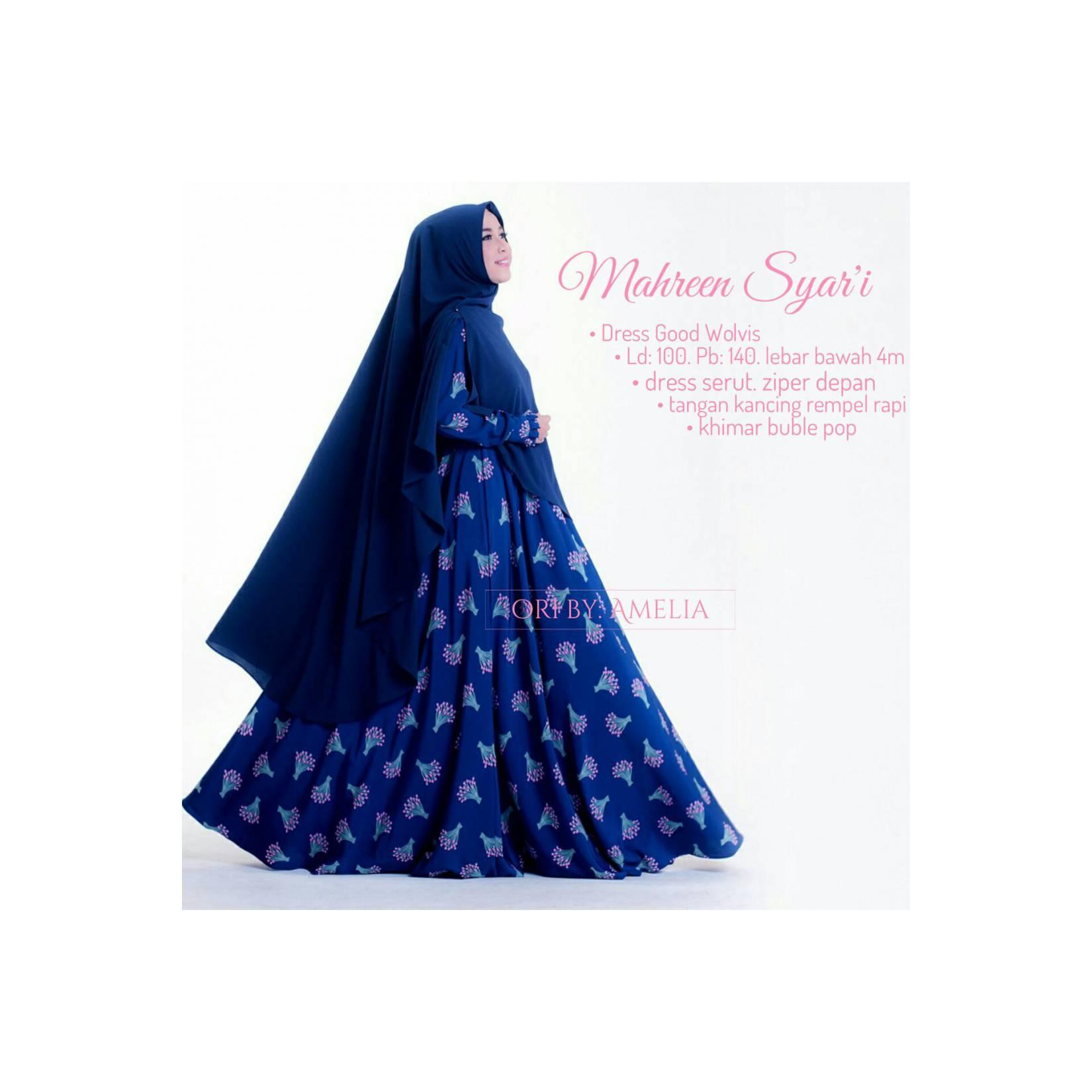 SUPPLIER HIJAB : MAHREEN SYARI BY AMELIA