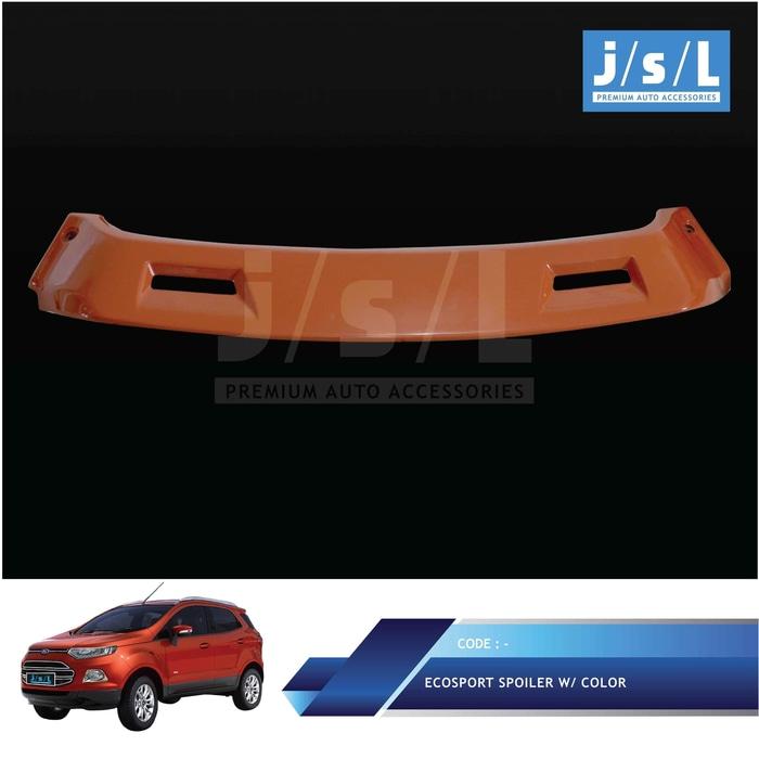 Ford EcoSport Spoiler Dengan Lampu JSL Warna Custom / Spoiler w/ Lamp