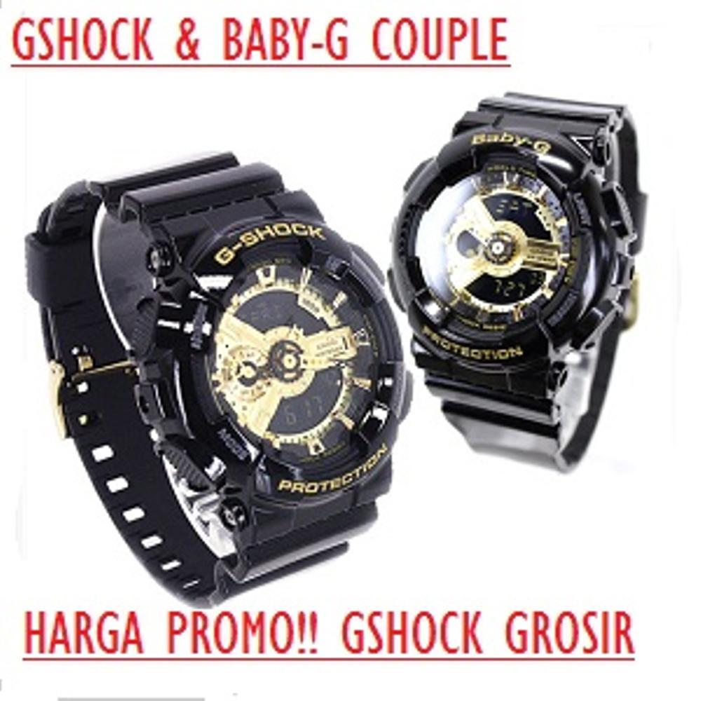 CASIO GSHOCK ORIGINAL GA-110GB & BA-110-1ADR COUPLE MMBKL