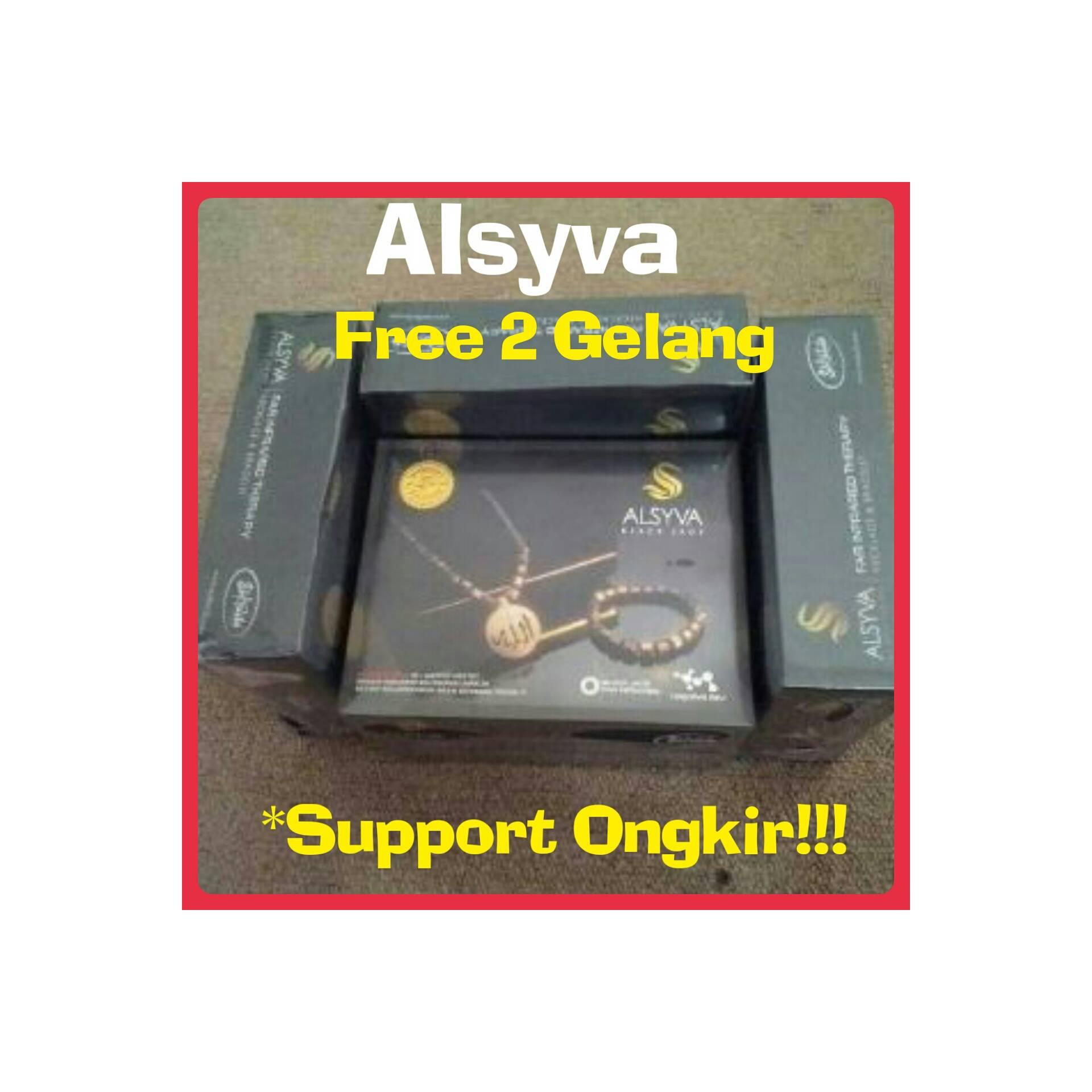 Alsyva Black Jade Original ( Kalung dan Gelang Alsyva)