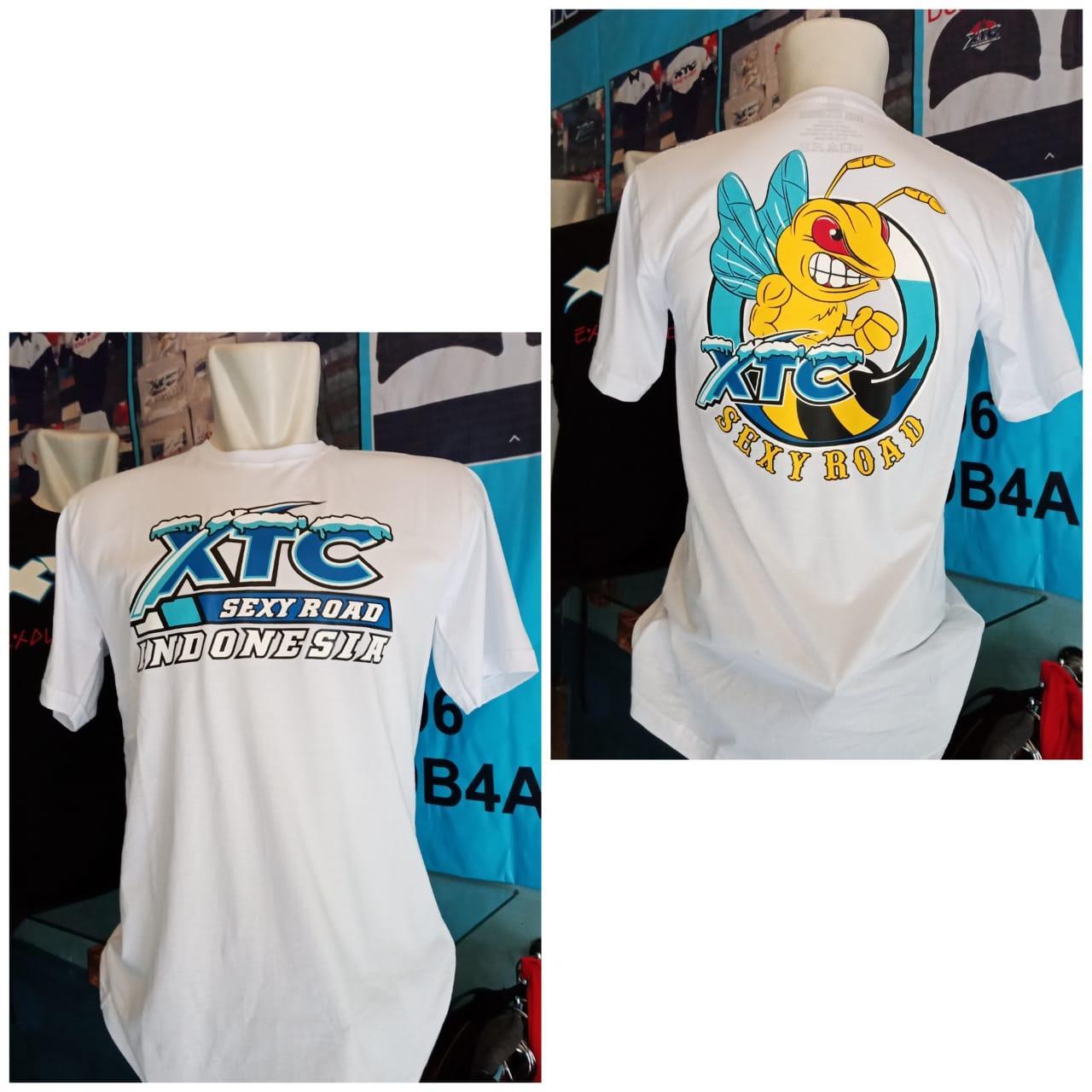 Baju Kaos Original Sexy Road XTC Pusat Bandung Putih