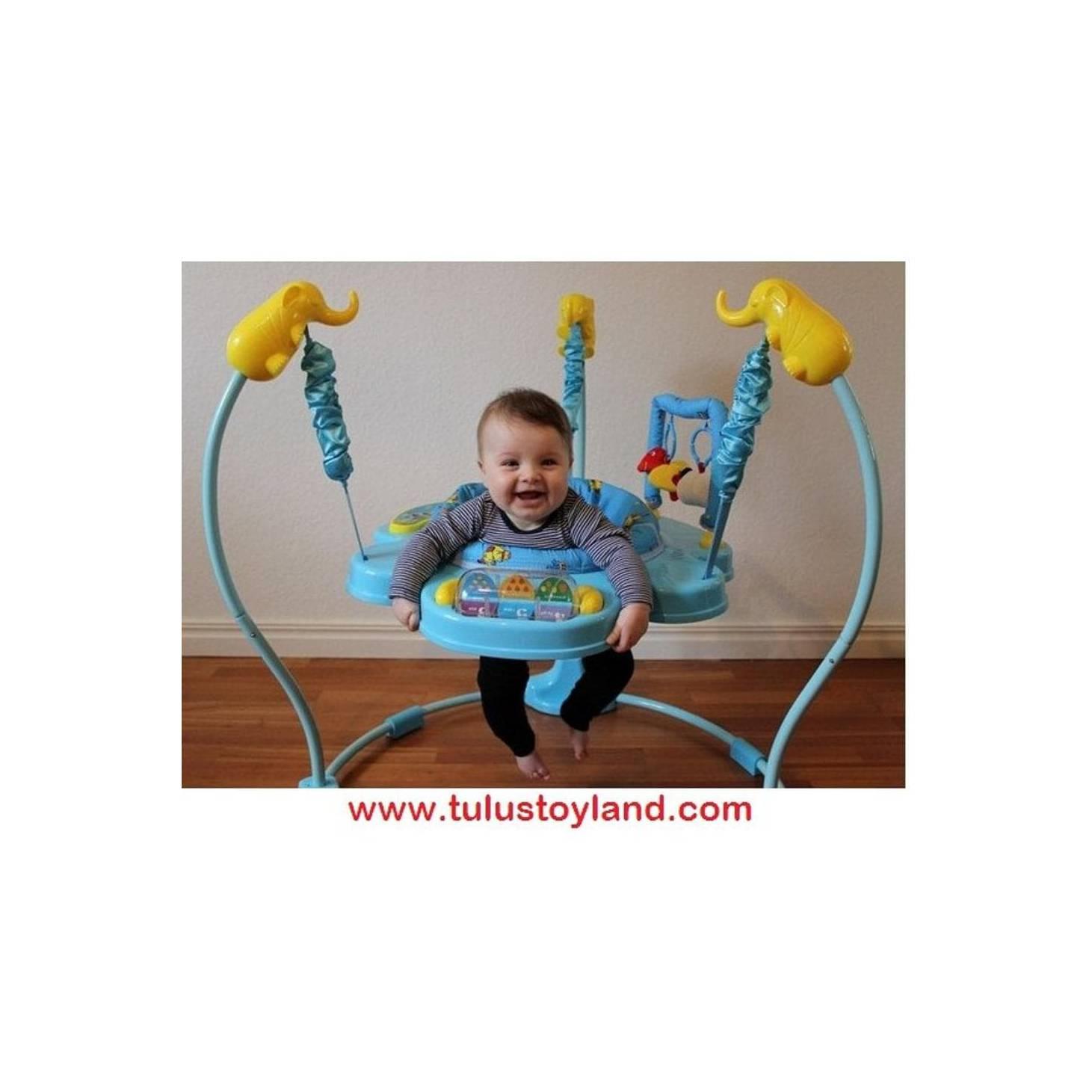 Jumperoo - Circus Blue Baby Jumper