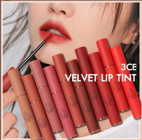 3CE - VELVET LIP TINT / 3ce velvet lip tint / 3ce velvet lip tint review / 3ce velvet lip tint taupe / 3ce velvet near and dear / 3ce lip tint velvet pink break / 3ce velvet tint daffodil / 3ce new velvet lip tint