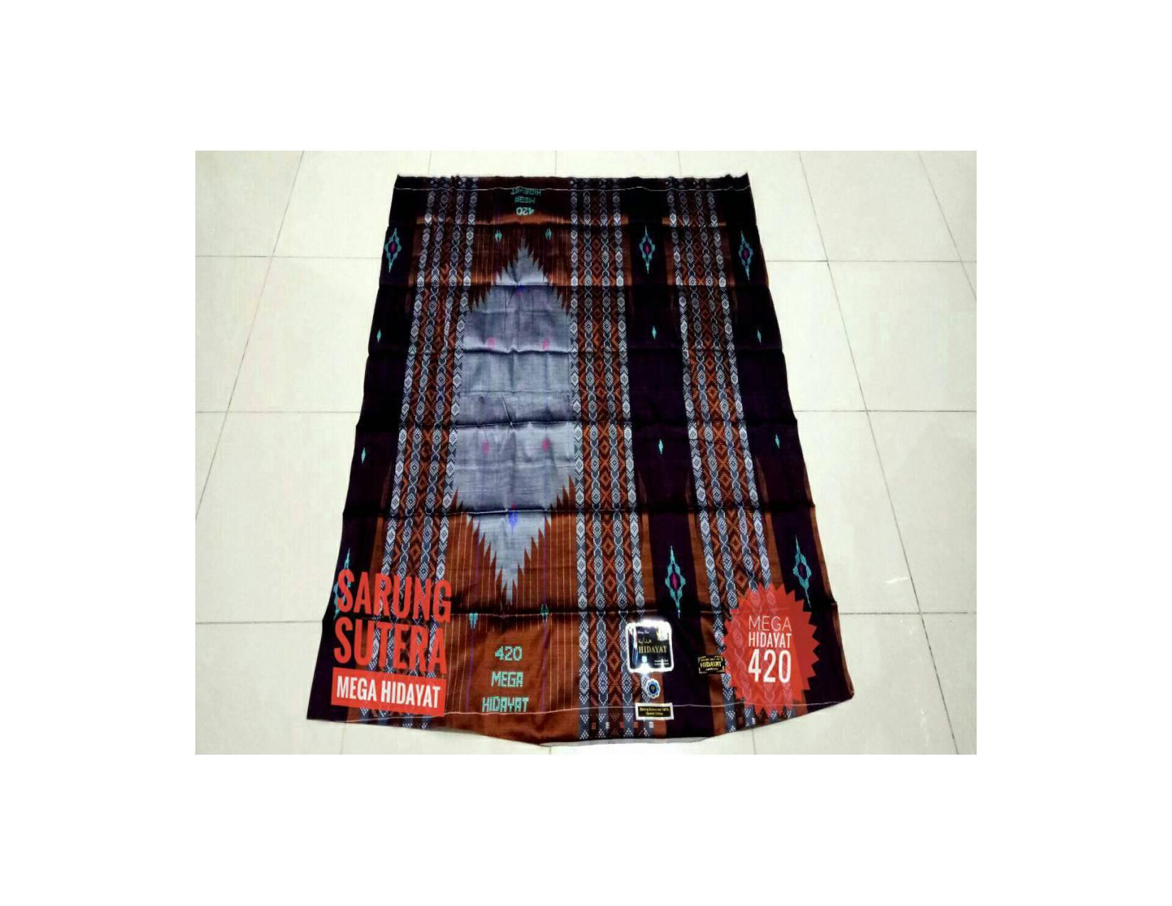 Sarung Sutera Samarinda Mega Hidayat 420