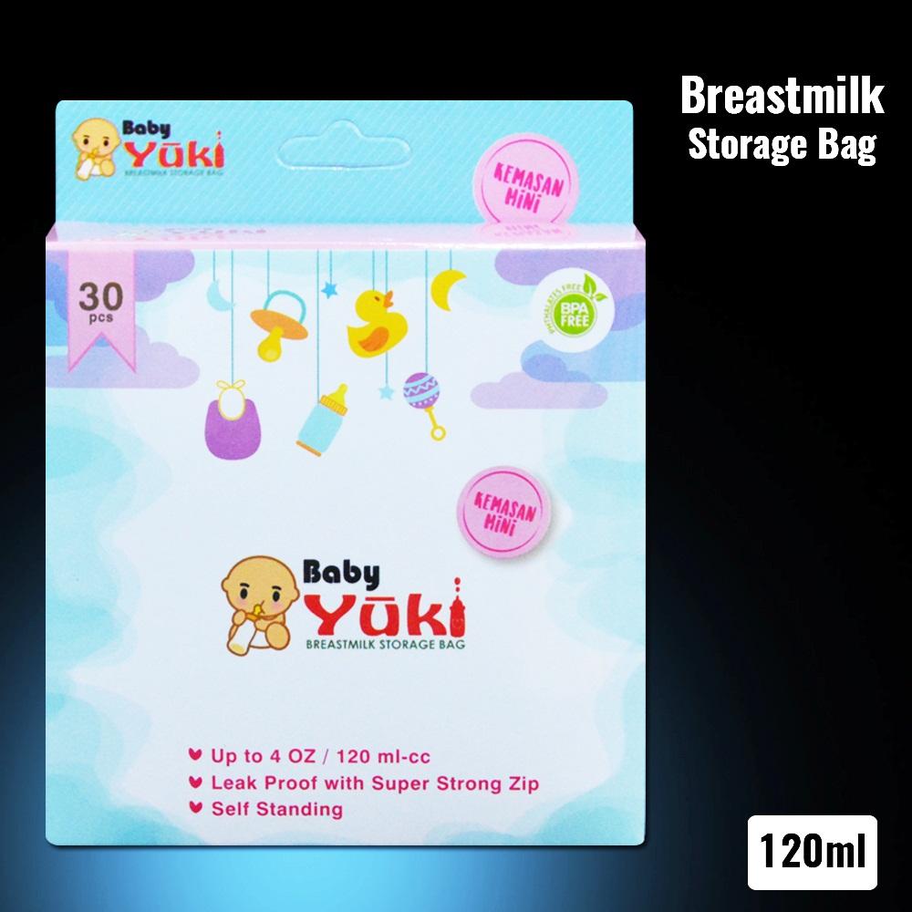 Baby Yuki Kantong ASI 120ml / Breastmilk Storage Bag / Kantong ASI