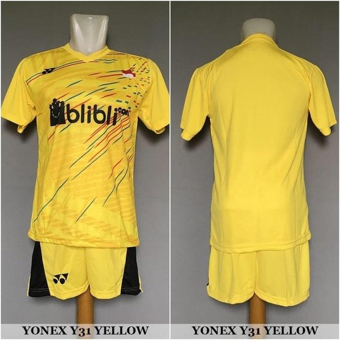 HARGA SPESIAL!!! READY Setelan Badminton / Bulutangkis Yonex Y31 (Baju Kaos Jersey - jakoNa