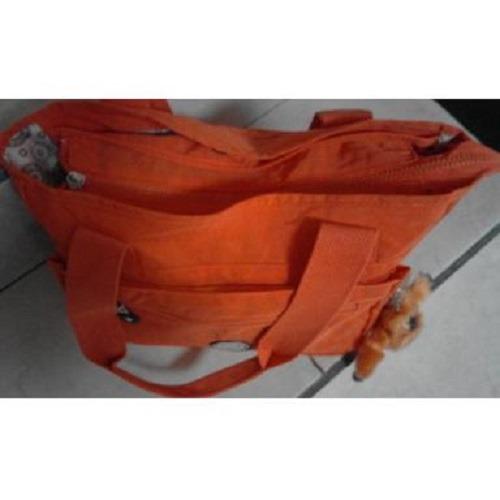 PROMO BAJU - SUPLIER GROSIR 11354 TAS KLIPING MODEL SLEMPANG WARNA ORANGE MURAH GROSIR KEKINIAN BAHAN PARASIT