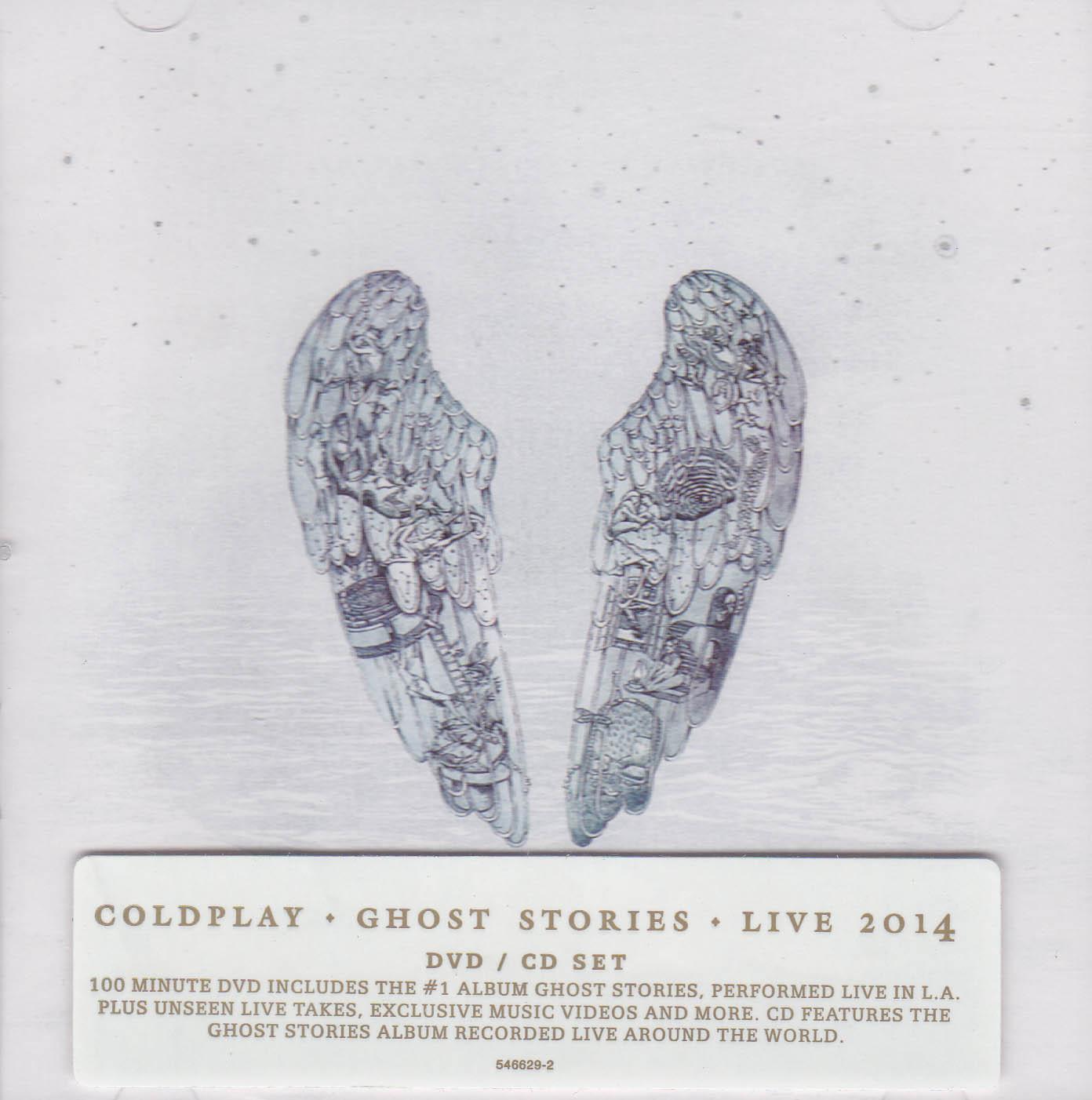 Coldplay Ghost Stories Live 2014 DVD CD