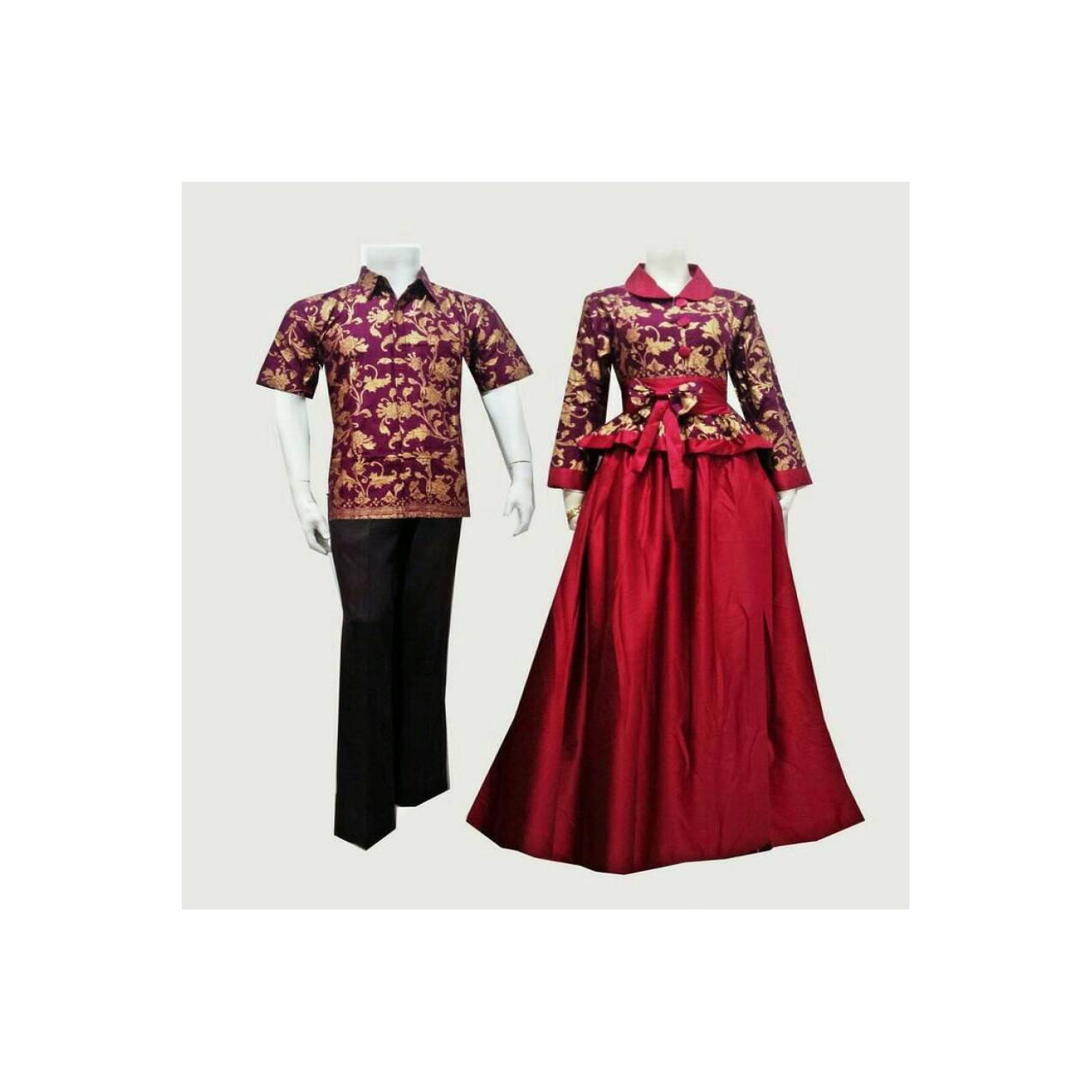 TALITA PRADA BAJU BATIK SARIMBIT GAMIS PESTA HIJAB MODERN