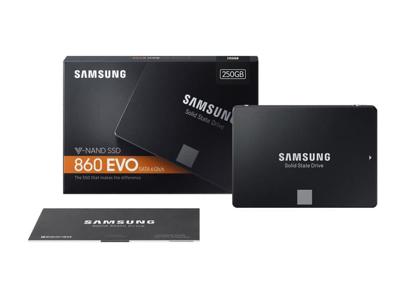 SSD SAMSUNG 860 EVO - SSD SATA III 250GB