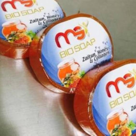 Biosoap Bio Soap MSI - Sabun Wajah Zaitun Honey Collagen - Sabun Madu