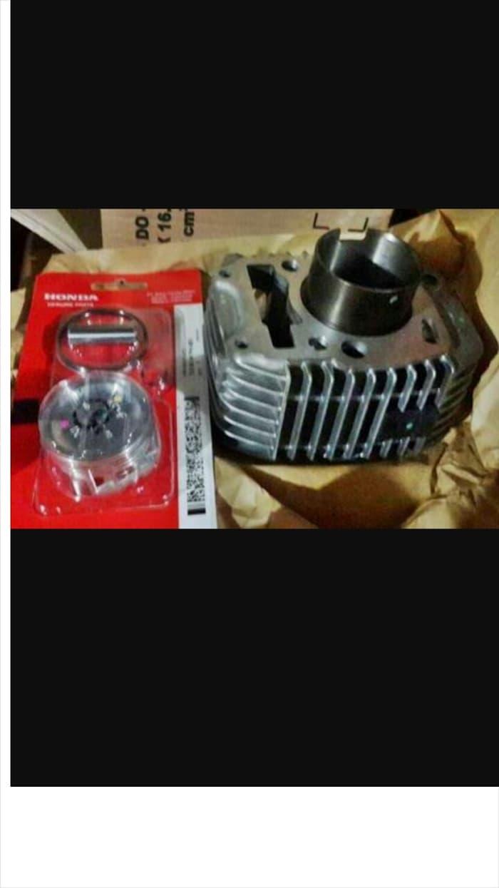blok seher + piston kit supra x 125 / karisma ori hmm
