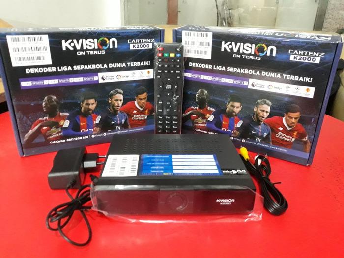 Receiver Parabola K-Vision KU Band K2000 Cartenz HD Kvision