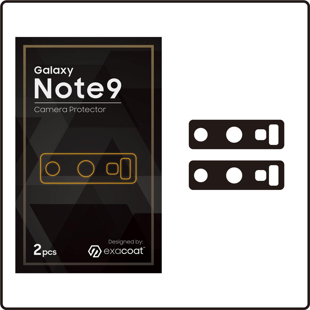 Exacoat Samsung Galaxy Note9 / Note 9 Camera Protector - Matte Black (2pcs)