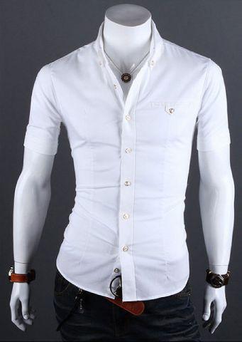 Kemeja / Hem Barry I kemeja kantoran formal trendy I kemeja katun I Lengan Panjang Pendek