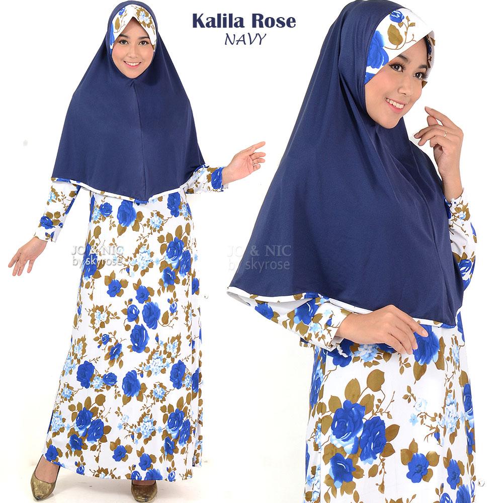 JO & NIC Setelan Gamis Syari Jersey + Jilbab KALILA AllSize - Baju Muslim Long Dress Maxi Dress Muslim JO & NIC Setelan Gamis Syari Jersey + Jilbab KALILA AllSize - Baju Muslim Long Dress Maxi Dress Muslim