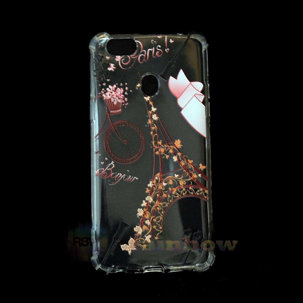 Rainbow Anti Crack Case Custom Xiaomi Redmi Note 5A Eifell / Case Anti Crack Animasi Xiaomi Redmi Note 5A / Casing Xiaomi Redmi Note 5A / Silikon Case Unik / Jelly Case Gambar Ilustrasi - Paris