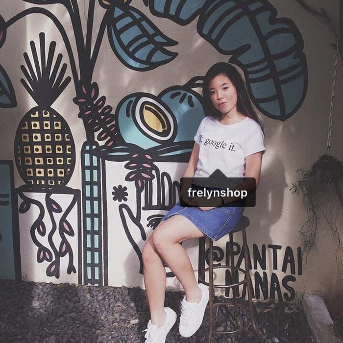 DISKON Atasan wanita /Kaos murah /Fashion wanita IDK GOOGLE W TERMURAH