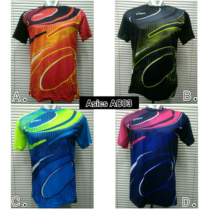 ORIGINAL!!! Baju Kaos Voli / Volley Asics AC03 - topTmz