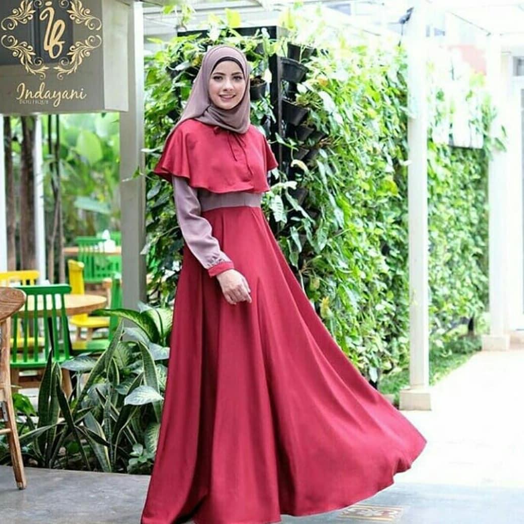 Baju Muslim Gamis Dewi Dress Ballotely