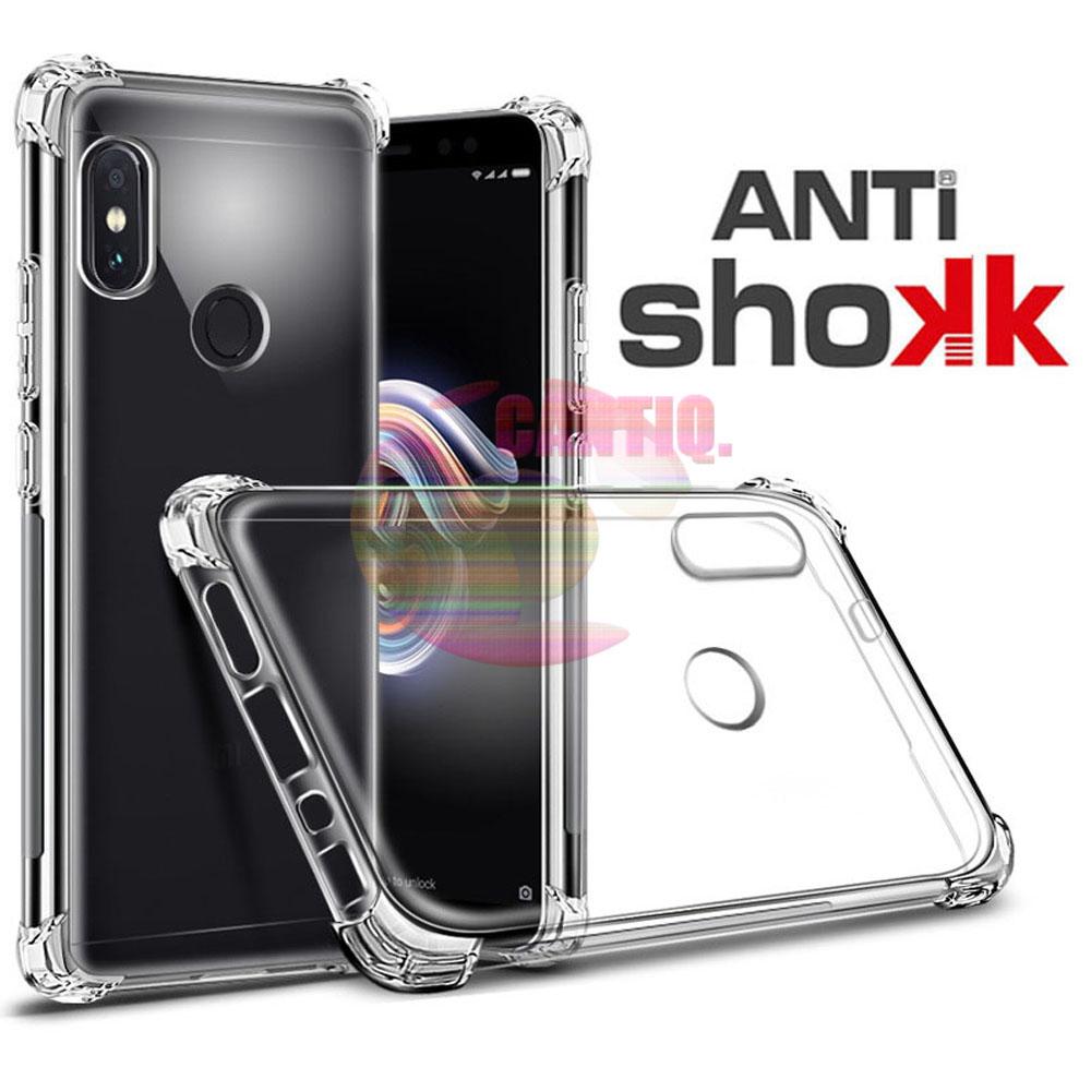 Case Anti Shock Xiaomi Redmi Note 5 Ultrathin Anti Crack Elegant Softcase Anti Jamur Air Case 0.3mm / Silicone Xiaomi Redmi Note 5 / Soft Case / Silikon Anti Crack / Case Hp / Case Xiaomi Redmi Note 5 / Pelindung Hp - Putih Transparant