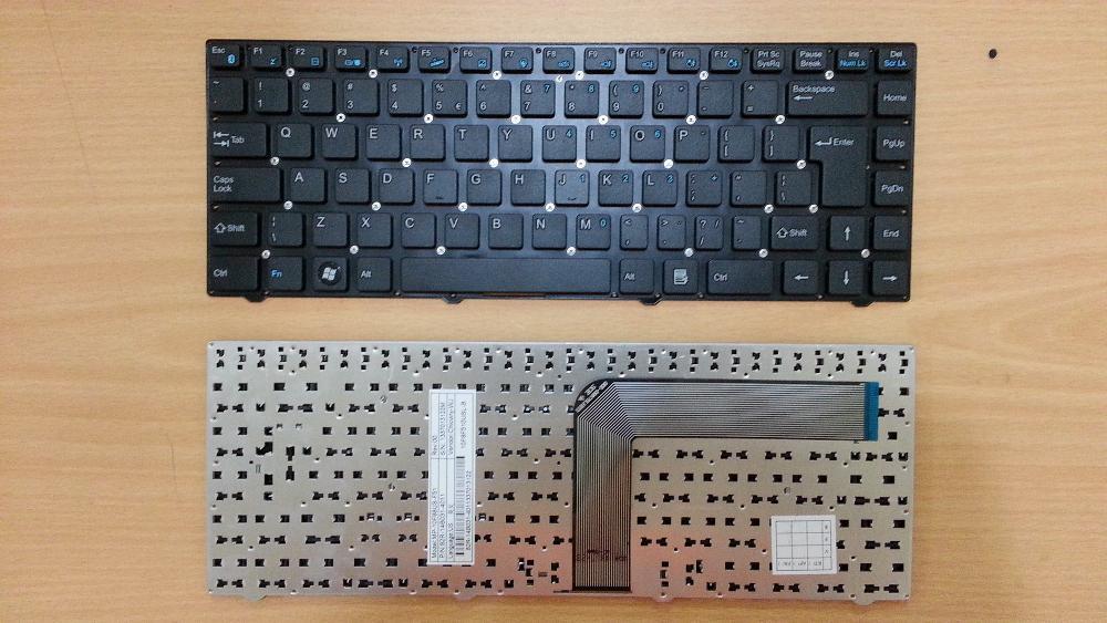 Keyboard Axioo BNE TNN Black di lapak elektroid elektroid