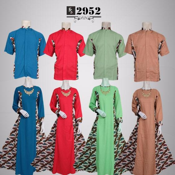Toko Kirana Surabaya Gamis maxi dress baju gaun pesta busana muslim Couple amira 952