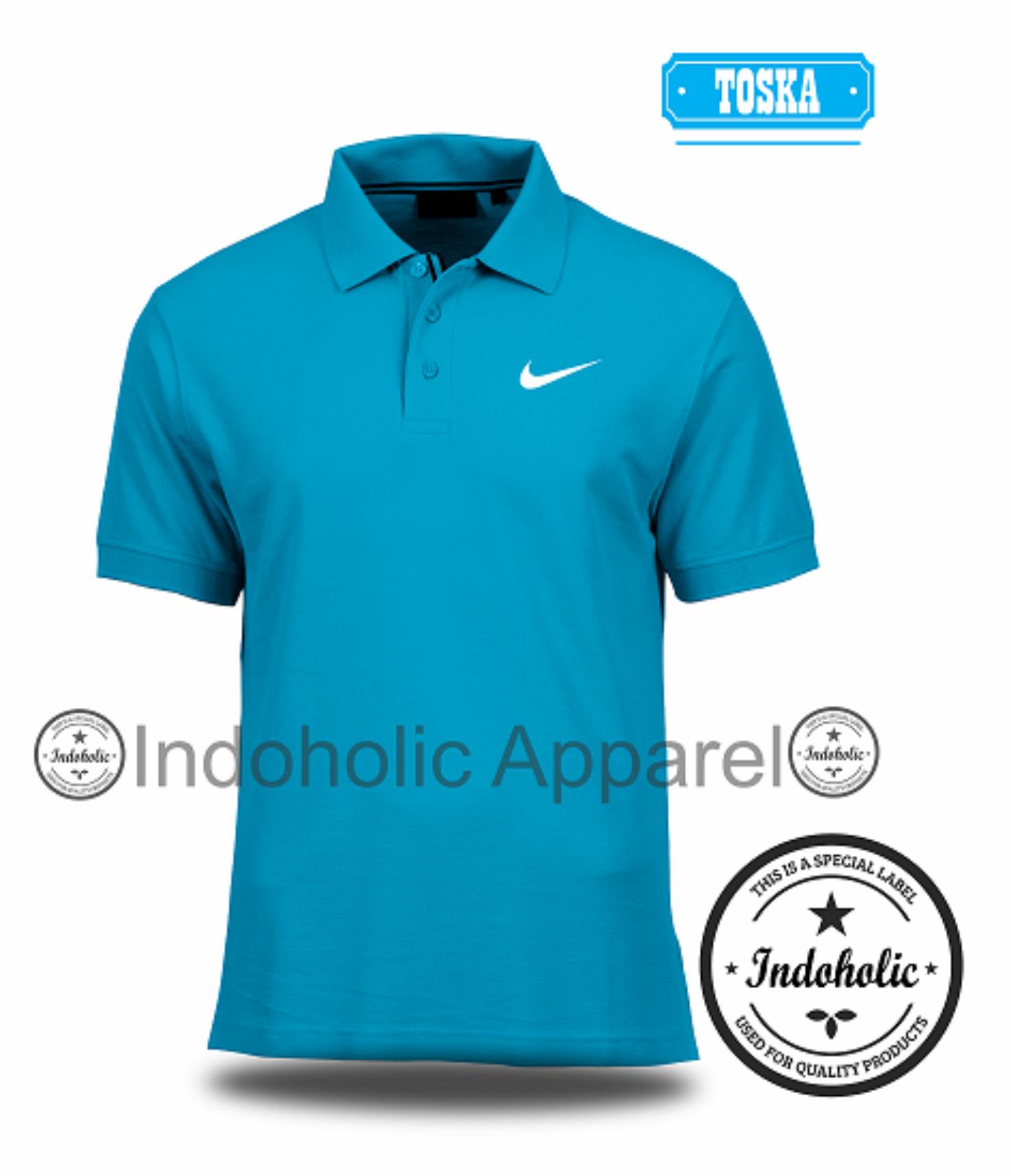 Polo Shirt Kaos Distro Sport Olahraga Jersey Original Branded T-Shirt Fashion Pria Wanita Cowok Cewek Baju T-Shirt Jakarta Bandung Terbaru Jaman Now Kekinian Atasan Pakaian Polos Pendek Kerah Berkera