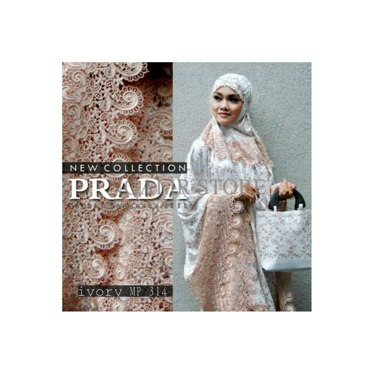 Mukena Bordil+burkat Sutra Paris/Kekinian/Reseller