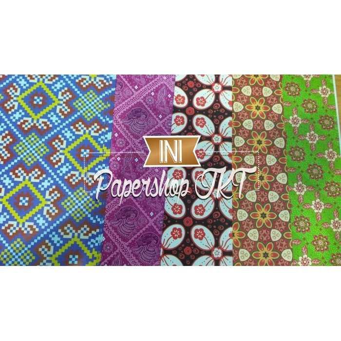 BEST SELLER Kertas Kado / Bungkus Kado Glossy Sinar Dunia isi 50Lembar HARGA TERMURAH
