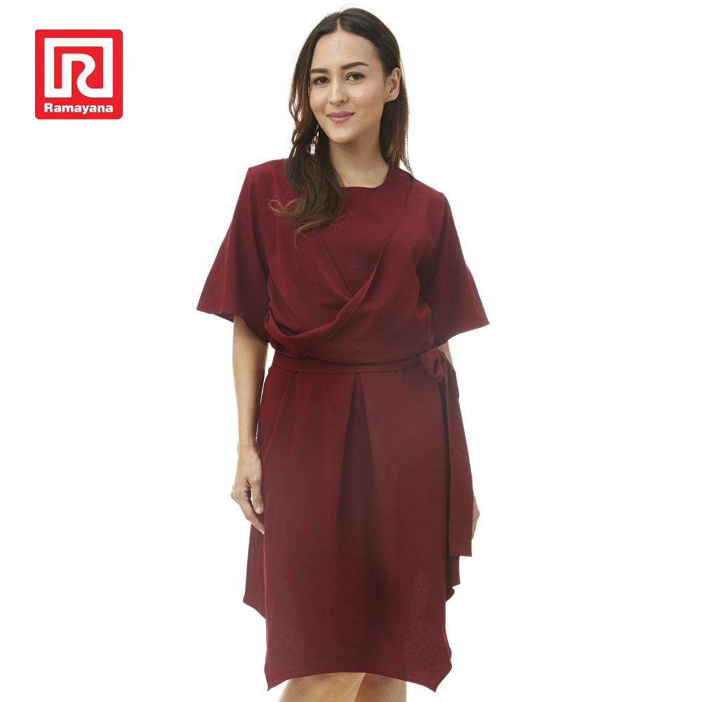Ramayana - Nagita Slavina x Chapter 9 - Monica Dress Maroon