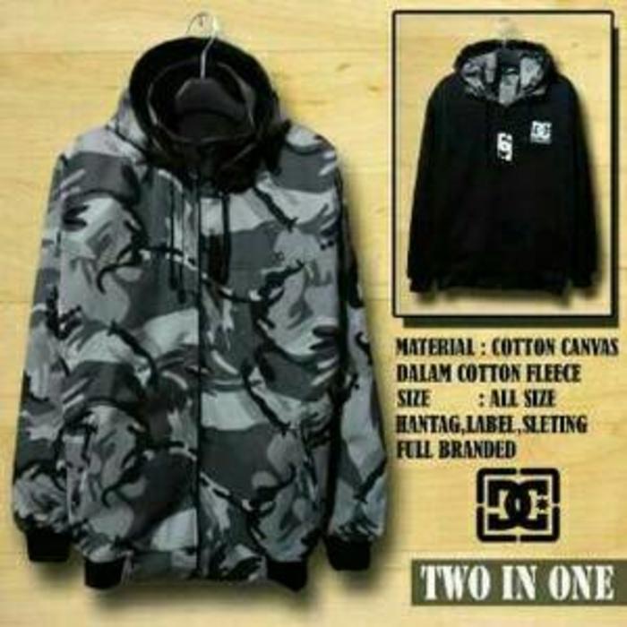 Jaket DC Bolak Balik Army
