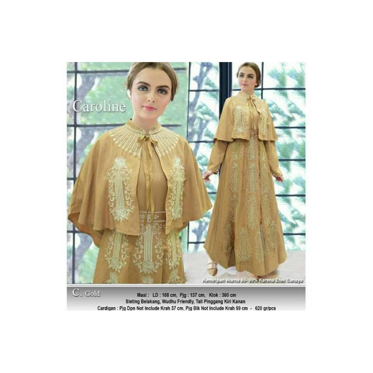 Mode - Dress Pesta Caroline Maxi Ori Du Il28
