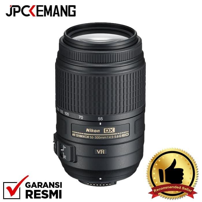Nikon AF-S 55-300mm F/4.5-5.6G DX VR ED jpckemang GARANSI RESMI