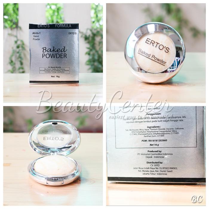 ERTOS Baked Powder all in 1 / Bedak Erto's