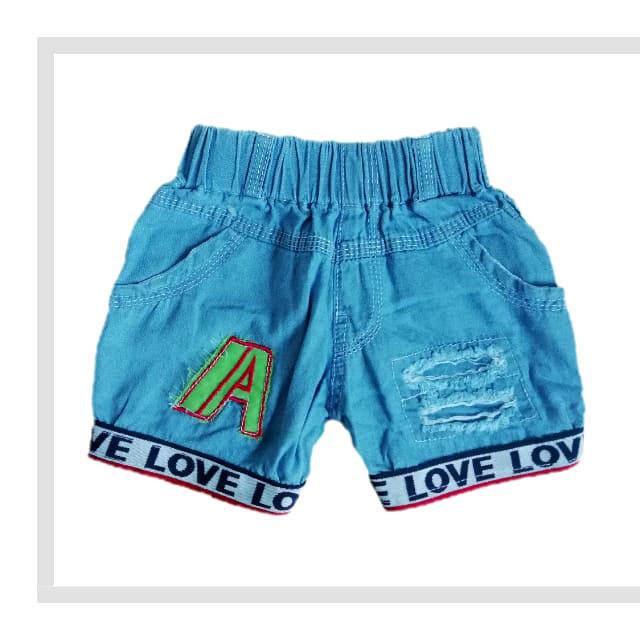 Hot Pants Jeans Ripped Patch