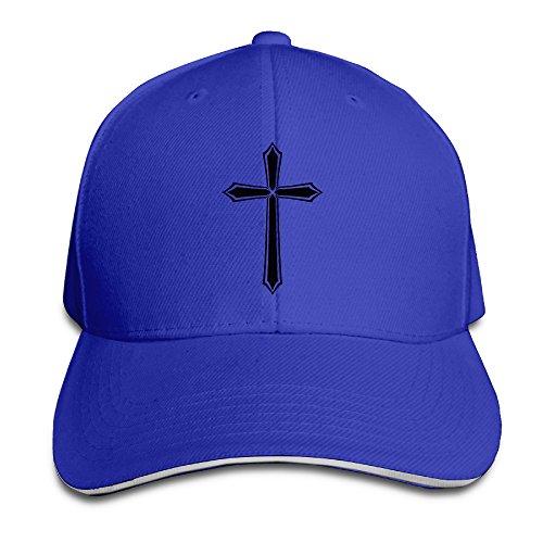 Christian Jesus Cross Snapback Sandwich Baseball Unisex Hat Ash