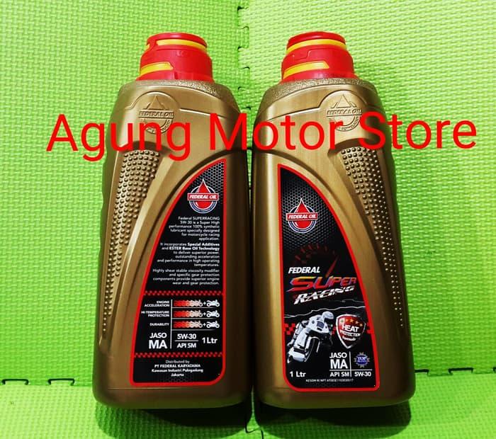 Oli Mesin Federal Super Racing 5W-30 (1L)