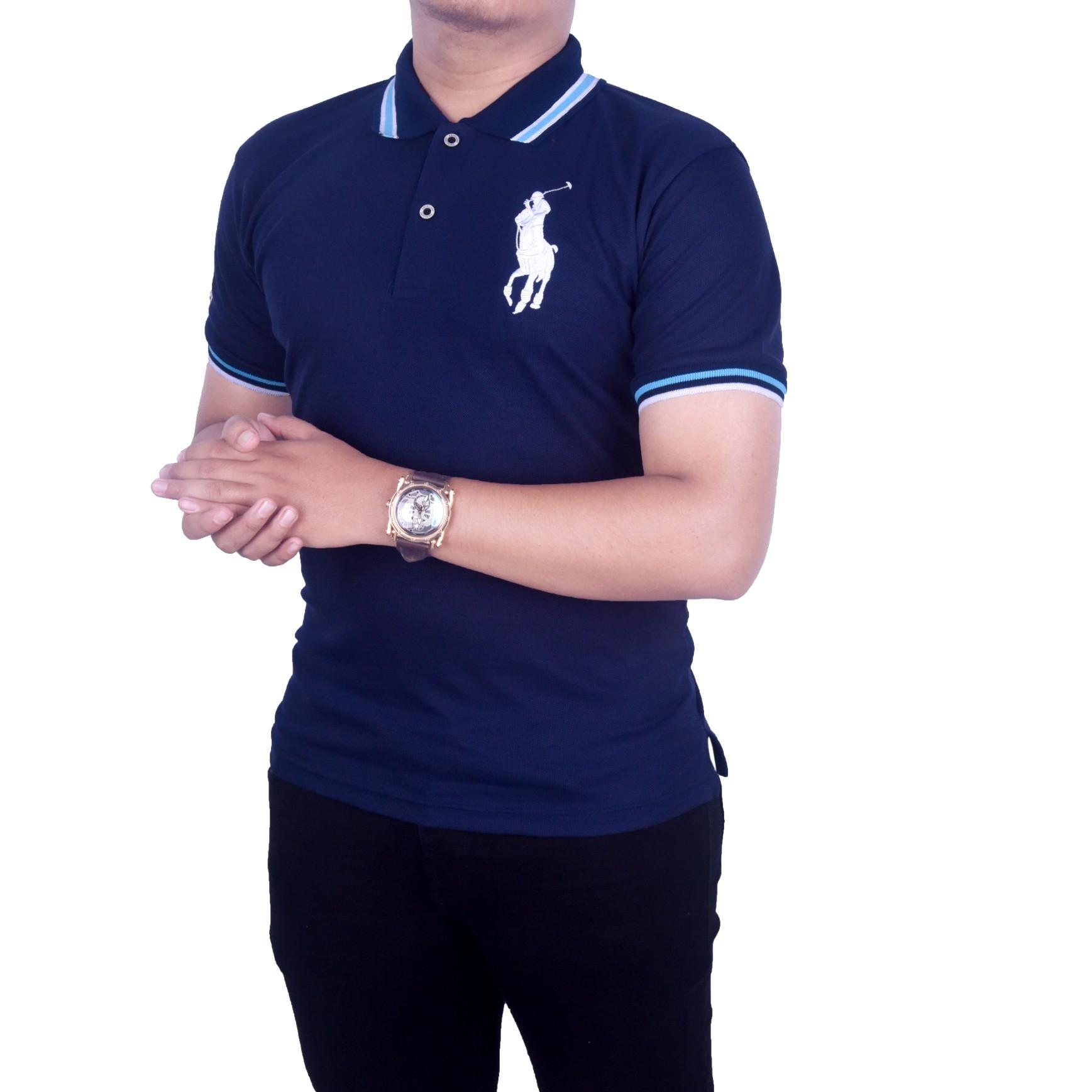 Dgm_Fashion1 Polo Shirt Kerah Polos Navy/ Polo Shirt Kerah Sanghai Pria/Poloshirt/Polo Six/Polo MONKL/Kaos Kerah/Polo men/Polo Casual/Polo Polos/Polo Mandarin/Kaos Polo/Polo Kaos/Polo Pria/Polo Distro IR 3908