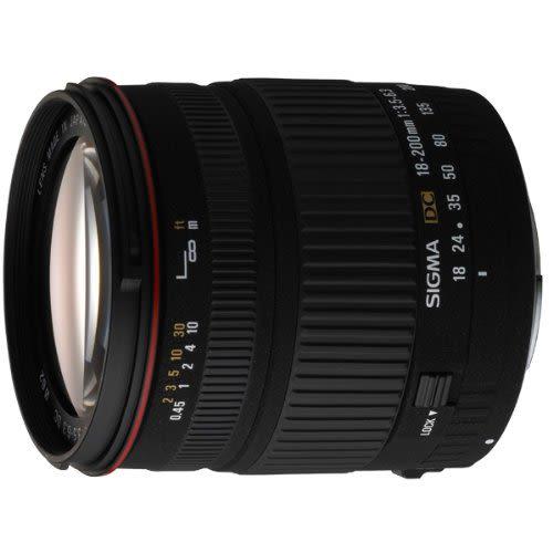 Sigma 18-200 Mm F3.5-6.3 DC Digital-Hanya untuk Canon