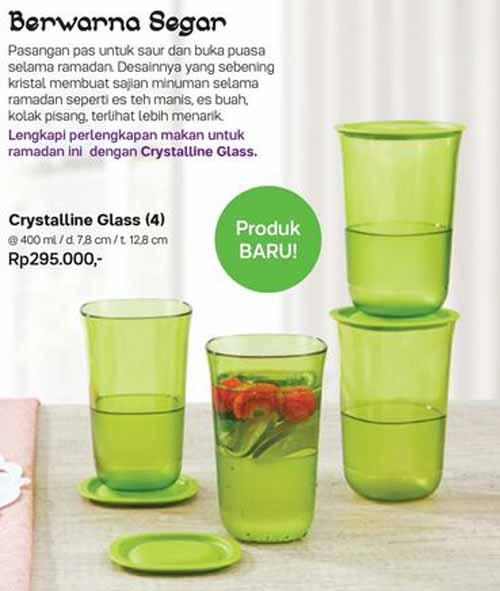 Tupperware Deluxe Tumbler 4pcs/set