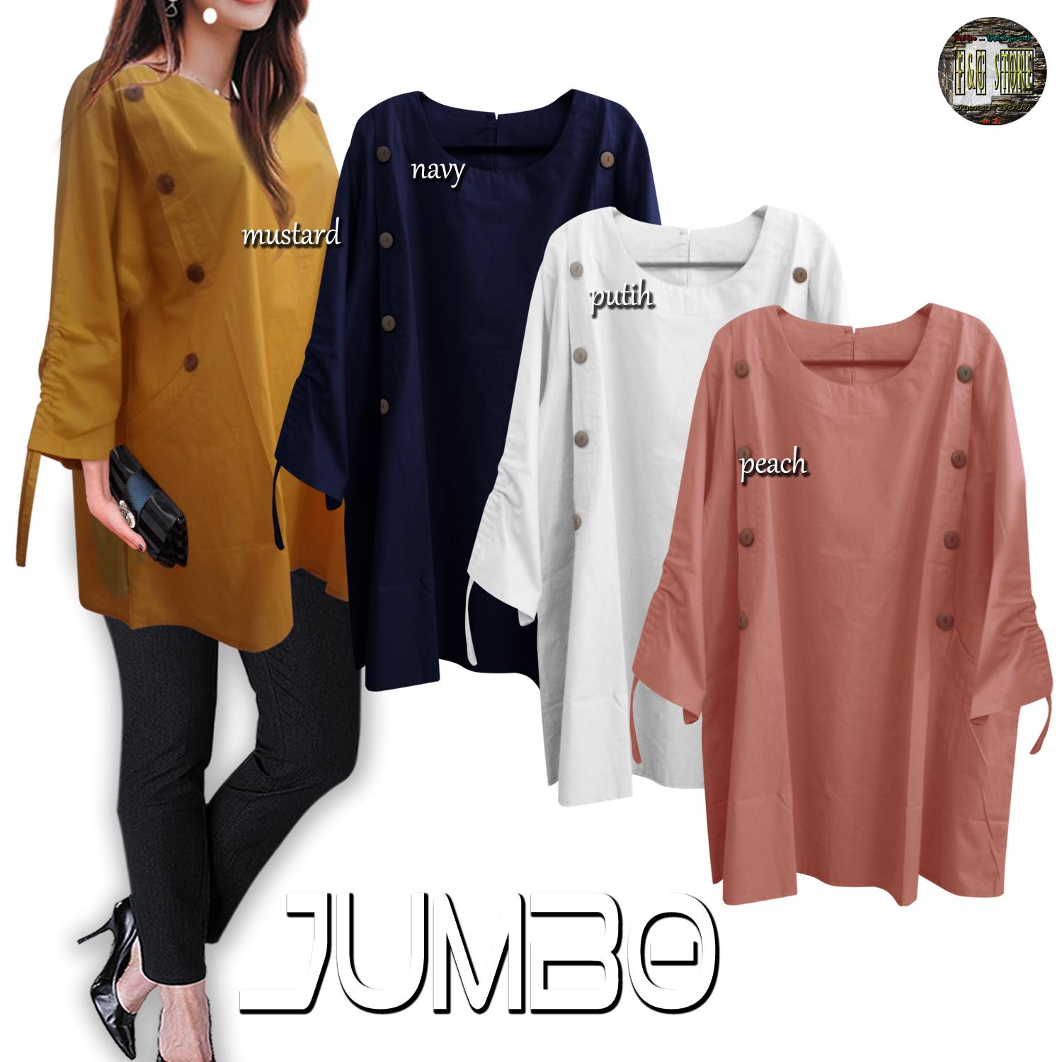 F&G Baju Atasan Wanita / Blouse Jumbo / Tunik Jumbo - Variasi Batok