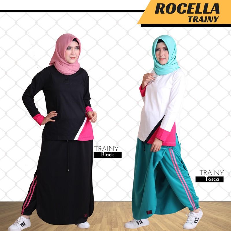 Warna Lengkap !!!💗 Rok Celana Trainy 💗 Training, Celana Olah Raga, Training Muslimah, Trening