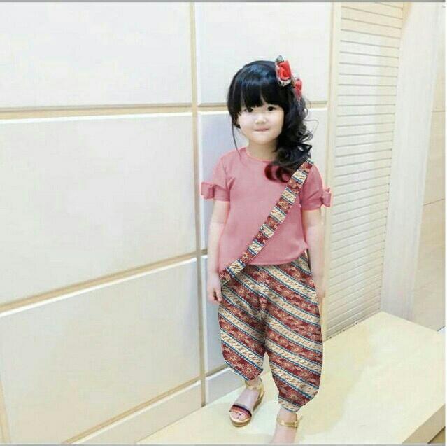 HSNFashion Setelan Anak Perempuan // Setelan Batik // Setelan Kebaya // Baju Anak // Setelan Anak Aza