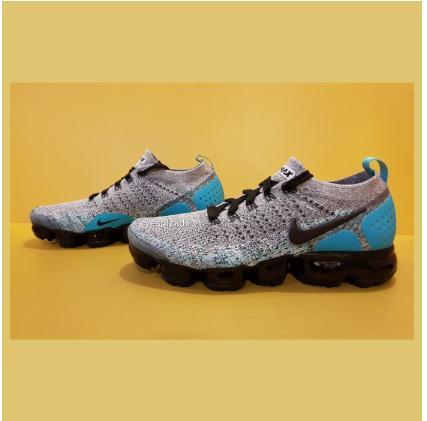 Cactus Grey Blue Shoes Sepatu Running Sneakers Lari