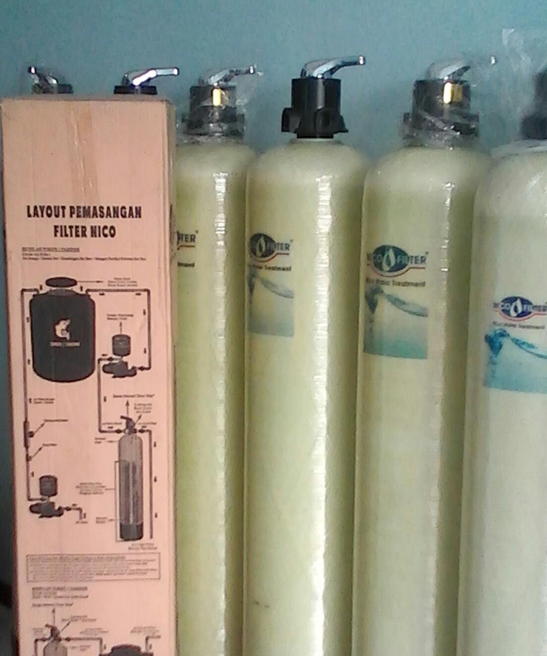 Tekhnologi penjernih air pertama di Indonesia cukup 1 unit FILTER NICO