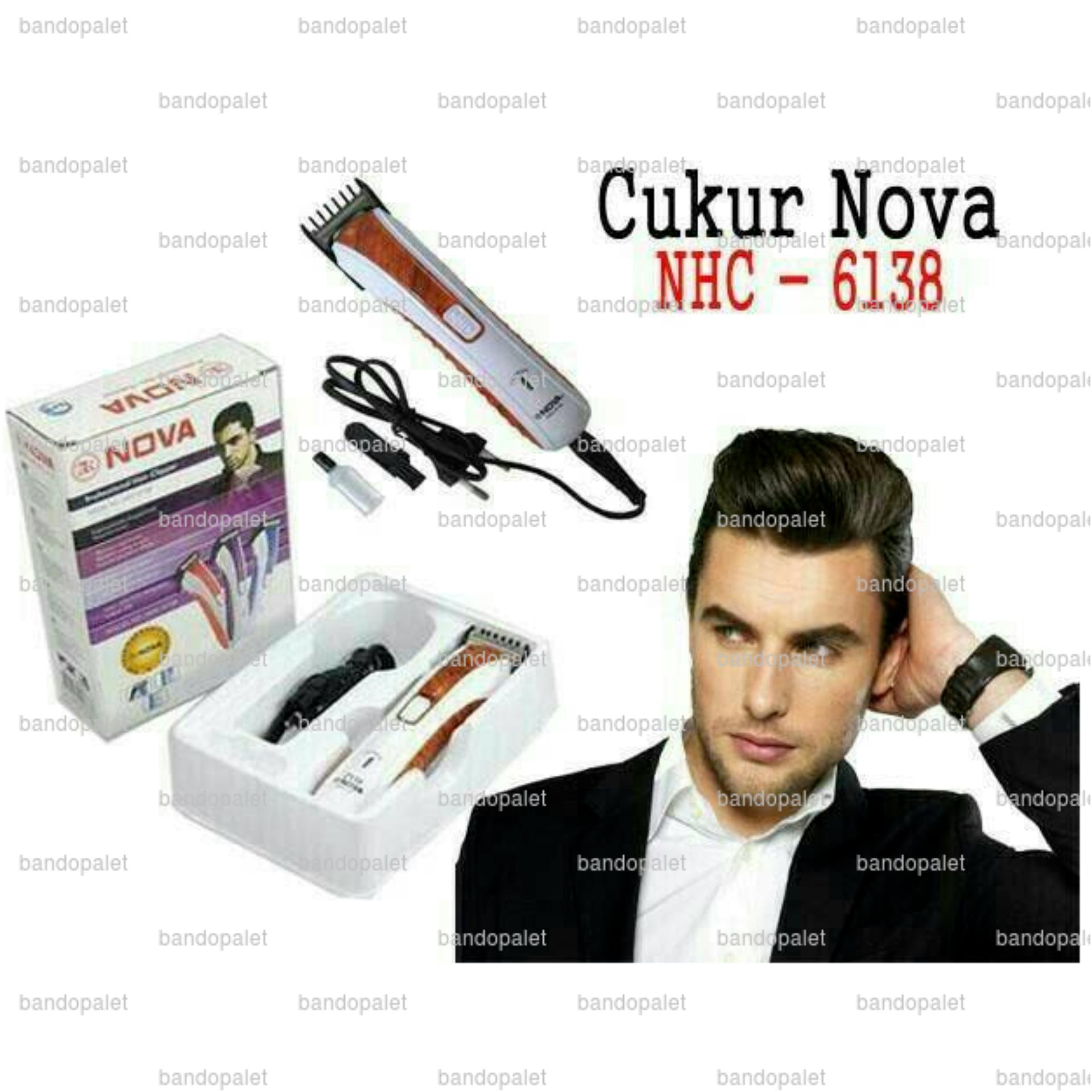 Rechargable - Alat Gunting Cukuran Potong Cukur Pangkas Rambut Kumis Jenggot Bewok Brewok Recharge Hair Clipper Trimmer Baterai Battre Batre