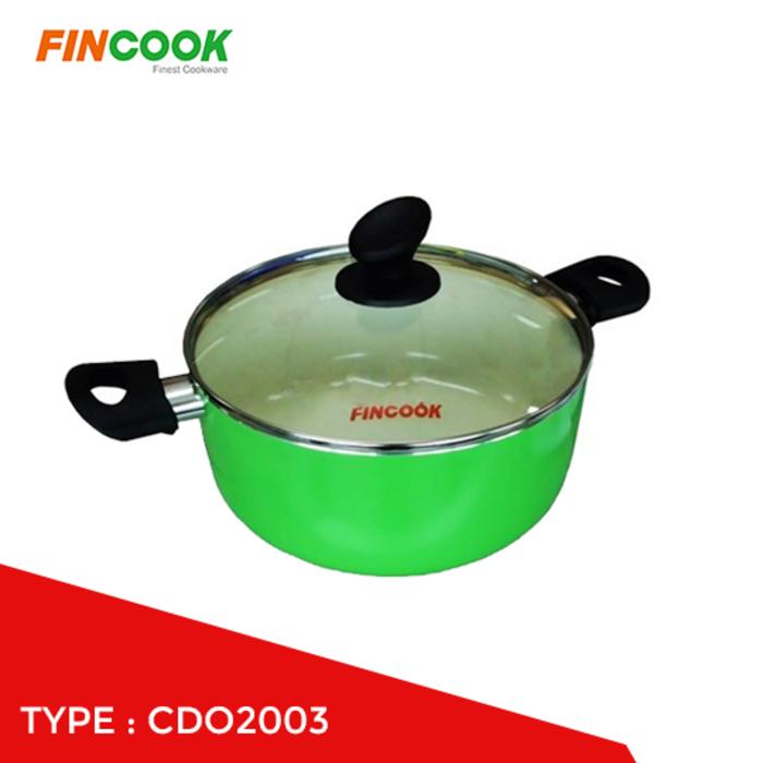 FINCOOK - PANCI KERAMIK CERATINUM CDO2003 (20 CM - GREEN)